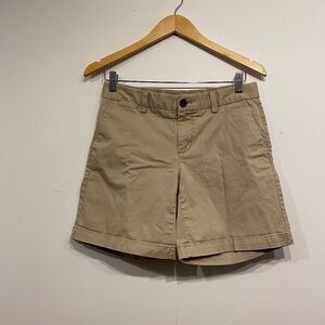 Banana Republic High Waist Khaki Shorts